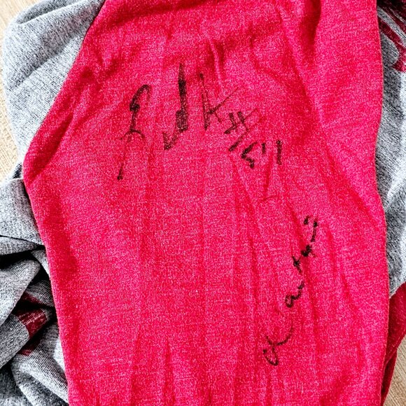 NFL Atlanta Falcons Signed by RASHAAN EVANS #54 on the sleeve Size S~LS16.5 - Picture 6 of 7